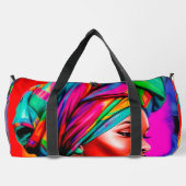 Lebhafte Beauty Serie 1 Duffle Bag (Rückseite)