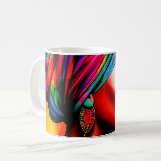 Lebhafte Beauty Serie 1 Kaffeetasse (Vorderseite Links)