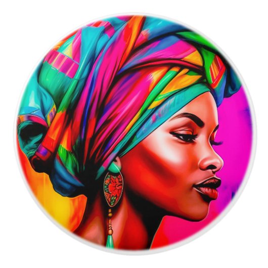 Lebhafte Beauty Serie 1 Keramikknauf (Vorderseite)