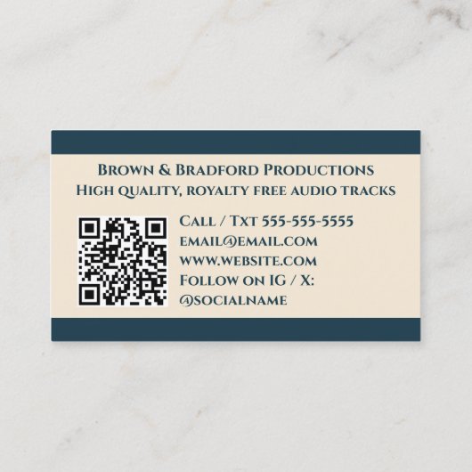 Lebhafte Berg Rainier Landschaft Wolken Bäume QR Visitenkarte (Rückseite)