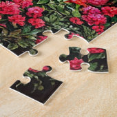Lebhafte Berglandschaft mit Reflektion Puzzle (Seite)