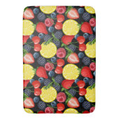 Lebhafte Berries & Citrus Badematte (Vorderseite Vertikal)