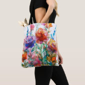 Lebhafte, bezaubernde Gartenanlage Tasche (Von Nahem)