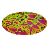 Lebhafte Blätter Pattern Dance Schneidebrett (Ecke)