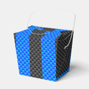 Lebhafte blaue Streifen für die Racing-Ausführung  Geschenkschachtel