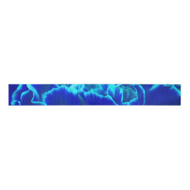 Lebhafte blaue und Aquamarine Carnation-Blume Ripsband