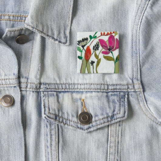 Lebhafte Blume Button (Beispiel)