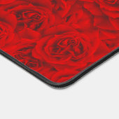 Lebhafte Blume der Rose Nahtloses Muster, floralro Schreibtischunterlage (Ecke)