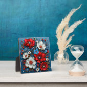 Lebhafte Blume Fotoplatte (InSitu)