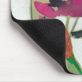Lebhafte Blume I Mousepad (Ecke)