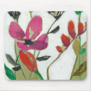 Lebhafte Blume I Mousepad