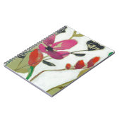 Lebhafte Blume I Notizblock (Linke Seite)