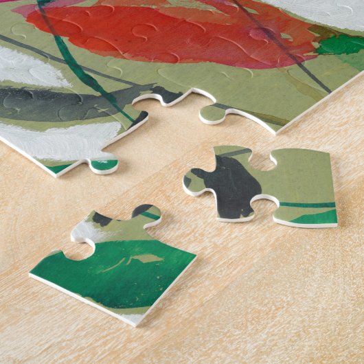 Lebhafte Blume I Puzzle (Seite)