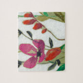 Lebhafte Blume I Puzzle (Vertikal)