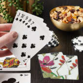 Lebhafte Blume I Spielkarten (In Situ)