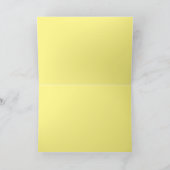 Lebhafte Blume Karte (Innenseite)