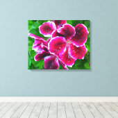 Lebhafte Blume Leinwanddruck (Insitu (Holzboden))