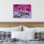 Lebhafte Blume Leinwanddruck (Insitu (Schlafzimmer))