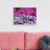 Lebhafte Blume Leinwanddruck (Insitu (Wohnzimmer))