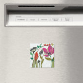 Lebhafte Blume Magnet (In Situ (Geschirrspüler))