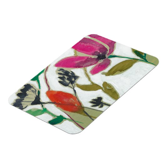 Lebhafte Blume Magnet (Linke Seite)