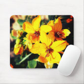 Lebhafte Blume Mousepad (Mit Mouse)