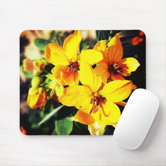 Lebhafte Blume Mousepad (Mit Mouse)