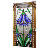 Lebhafte Blume Ornately Gerahmt Klemmbrett (Links)