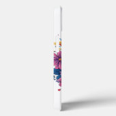 Lebhafte Blume Power Design mit farbenprächtigen B Case-Mate iPhone Hülle (Rückseite / Rechts)