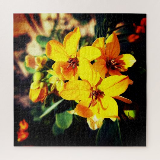 Lebhafte Blume Puzzle (Vertikal)