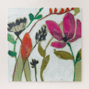 Lebhafte Blume Puzzle