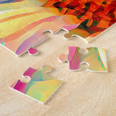 Lebhafte Blume Puzzle (Seite)