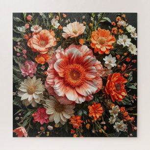 Lebhafte Blume Puzzle