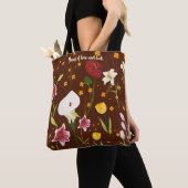 Lebhafte Blume Tasche (Von Nahem)