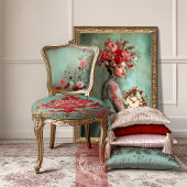 Lebhafte Blumennelken und Schmetterlingsfelder Seidenpapier