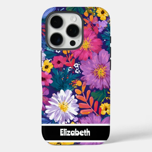 Lebhafte Blüte Case-Mate iPhone Hülle (Rückseite)