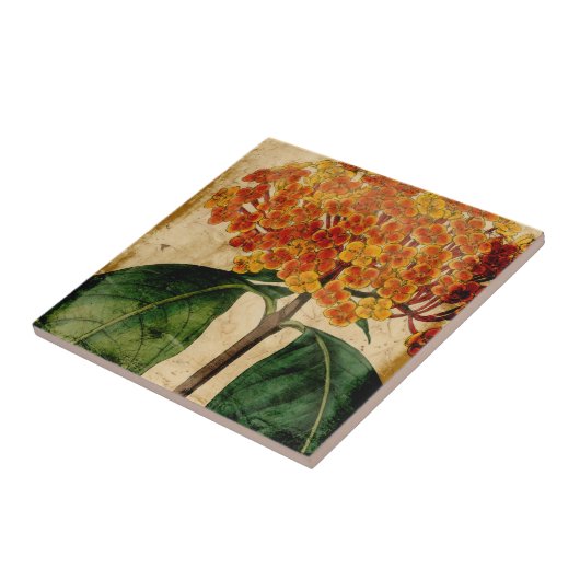 Lebhafte Blüte I Fliese (Seite)