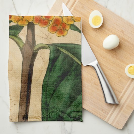 Lebhafte Blüte I Handtuch (Viertel Falte)