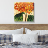 Lebhafte Blüte I Leinwanddruck (Insitu (Schlafzimmer))