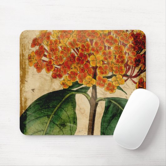 Lebhafte Blüte I Mousepad (Mit Mouse)