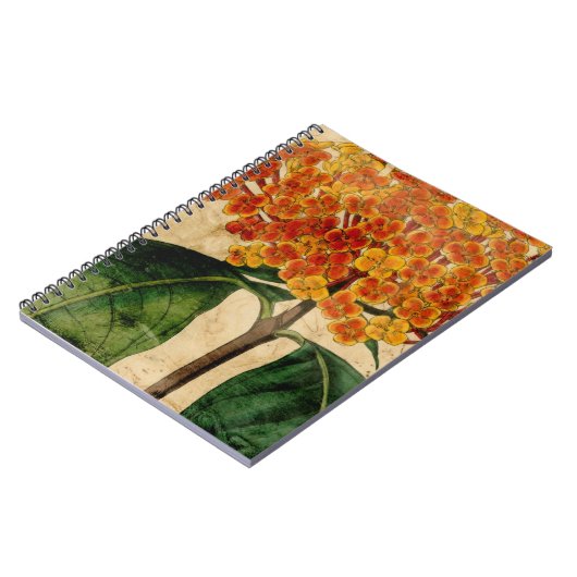 Lebhafte Blüte I Notizblock (Linke Seite)