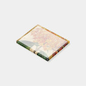 Lebhafte Blüte I Post-it Klebezettel (angewinkelt)