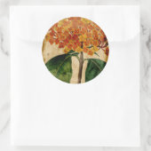 Lebhafte Blüte I Runder Aufkleber (Tasche)