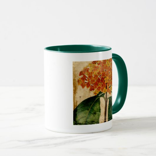 Lebhafte Blüte I Tasse (VorderseiteRechts)