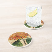 Lebhafte Blüte I Untersetzer (Seite)