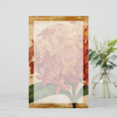 Lebhafte Blüte III Briefpapier (Stehend Vorderseite)