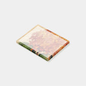 Lebhafte Blüte III Post-it Klebezettel (angewinkelt)