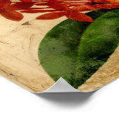 Lebhafte Blüte III Poster (Ecke)