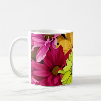 Lebhafte Blüte Kaffeetasse