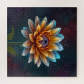 Lebhafte Blüten: Ein Blume-Puzzle Puzzle (Horizontal)